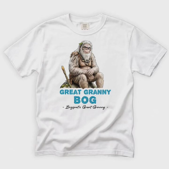 Bigfoot Shirt for Sassy Grandmas | My Quilt's Got More Stories Than Patches