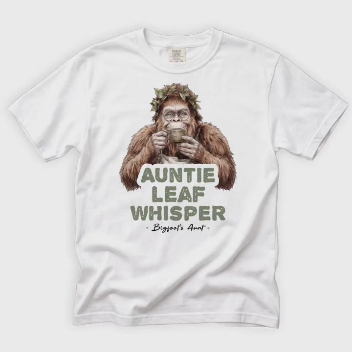 Bigfoot Shirt for Tea Lovers and Calm Souls | Tea First Sass Second