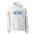 Front view of Official Forest League #08 Brother Thunder-Toe white heather relaxed hoodie