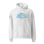 Front view of Official Forest League #11 Sister Cloudgazer white heather relaxed hoodie