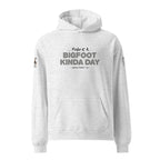 Front view of Official Forest League #13 Nephew Pebble-Toe white heather relaxed hoodie