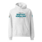 Front view of Official Forest League #14 Aunt Prickly white heather relaxed hoodie